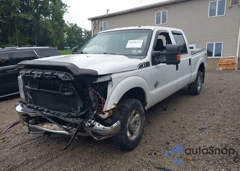 2011 Ford F-250 Xlt from USA, damaged, VIN 1FT7W2BT5BEC80097